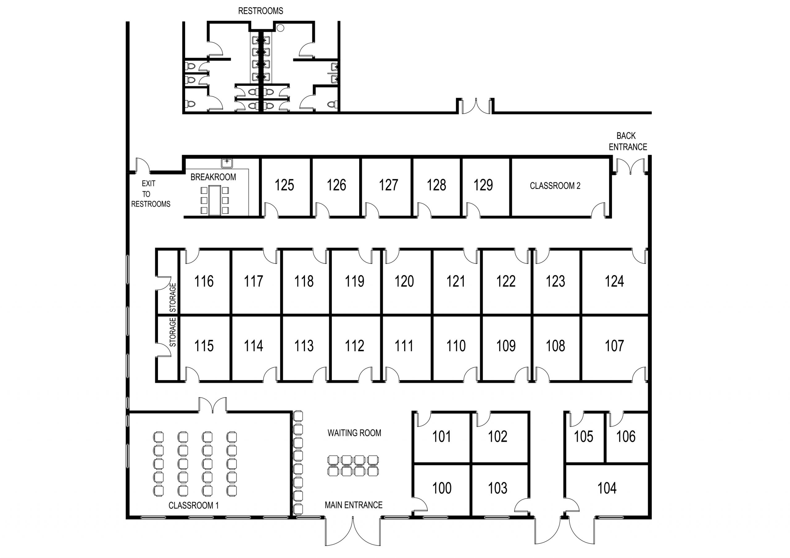 floor plan for soul wellness